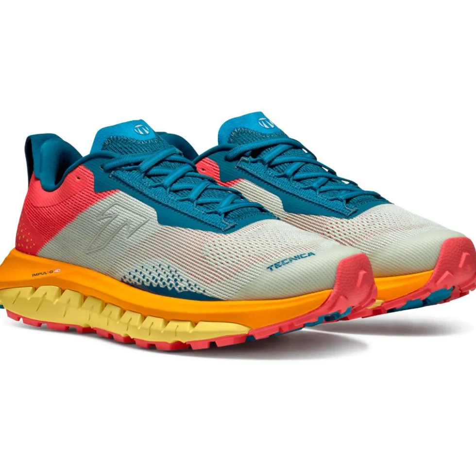 Scarpe da Gravel Running Tecnica Pyrox Hybrid Ms Ice Grey Blue