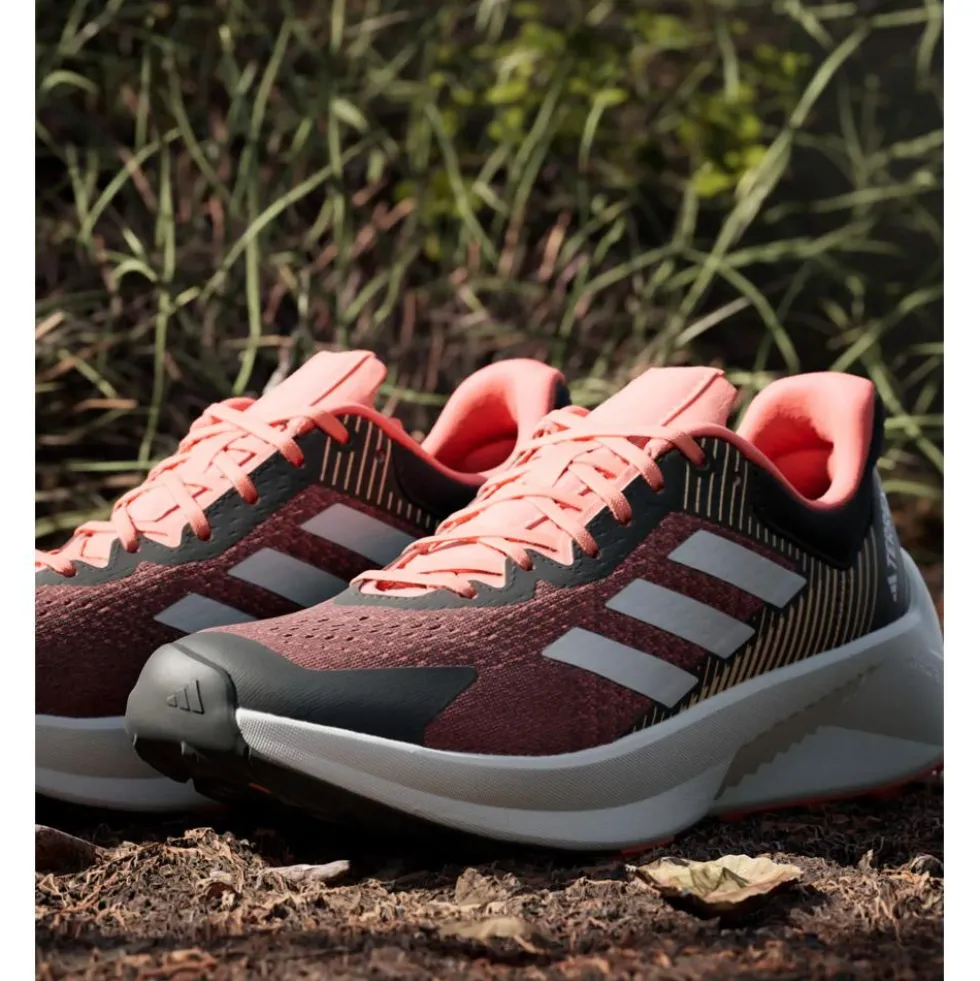 Scarpe da trail adidas Terrex Soulstride Flow W Core Black Crystal White Impact Orange
