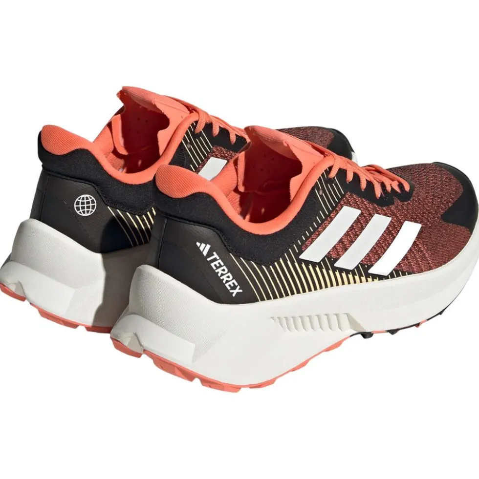 Scarpe da trail adidas Terrex Soulstride Flow W Core Black Crystal White Impact Orange