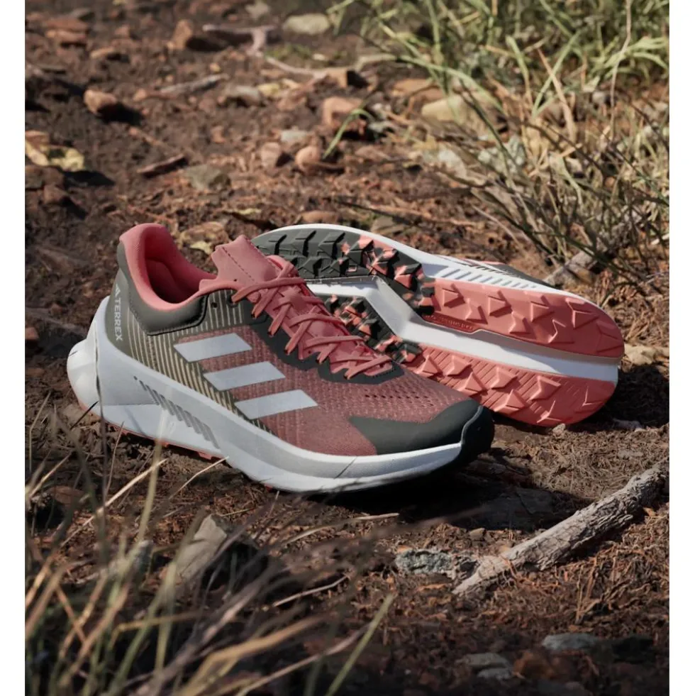Scarpe da trail adidas Terrex Soulstride Flow W Core Black Crystal White Impact Orange