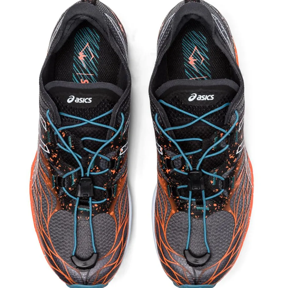 Scarpe da trail Asics Fujispeed Wmn Black Nova Orange
