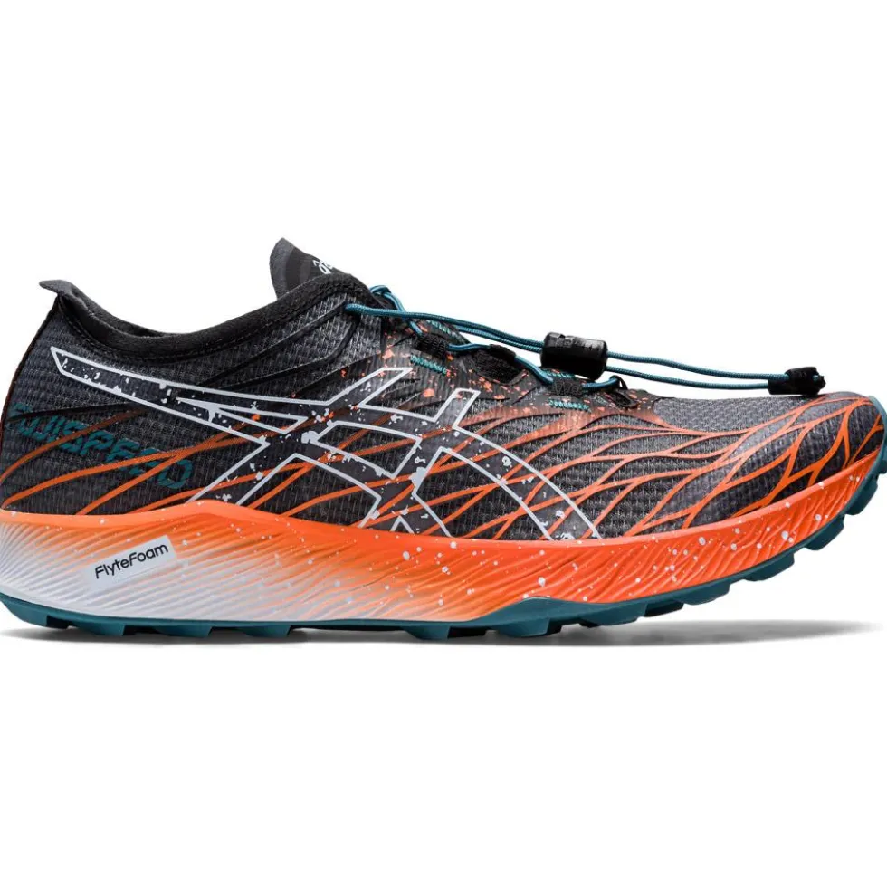 Scarpe da trail Asics Fujispeed Wmn Black Nova Orange