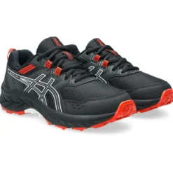 Scarpe da trail Asics Pre Venture 9 Gs Black White