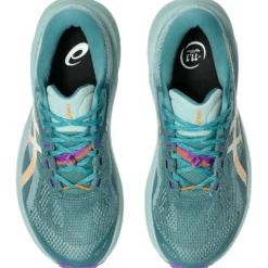 Scarpe da trail Asics Trabuco 14 Wmn Foggy Teal Radiant Amethyst