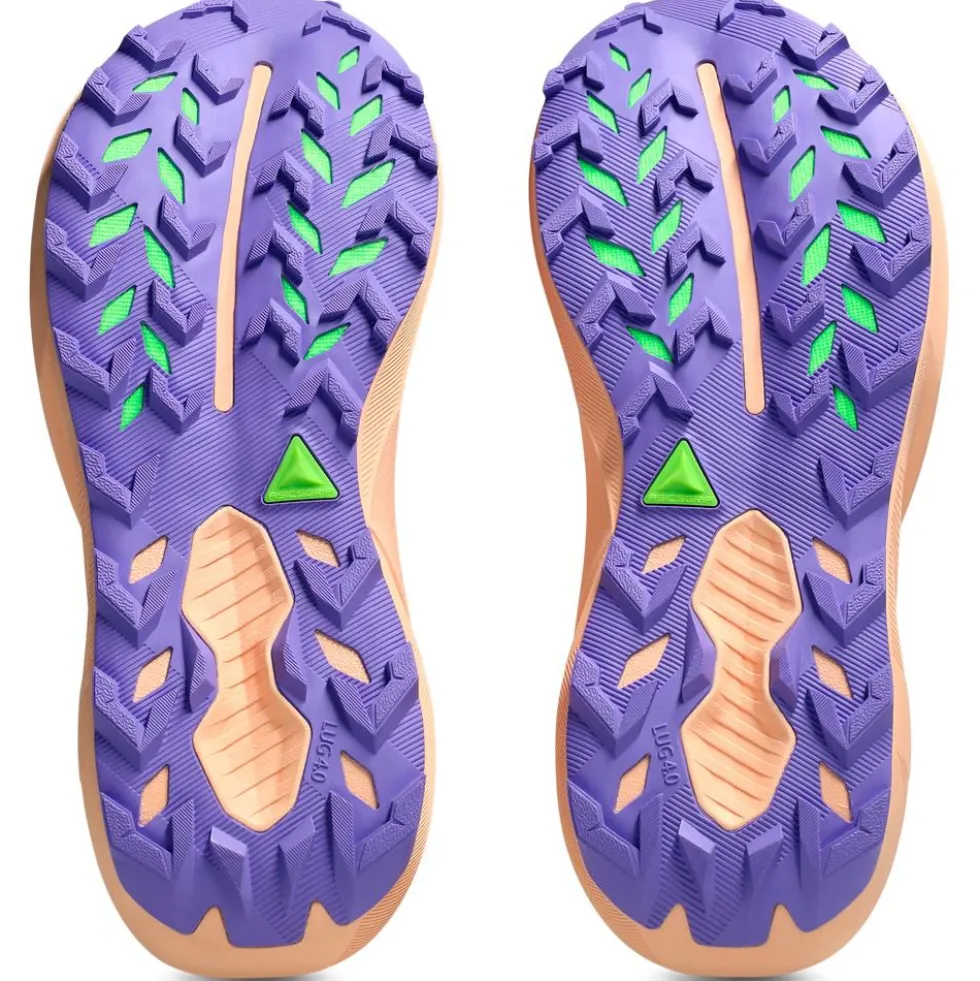 Scarpe da trail Asics Trabuco 14 Wmn Apricot Crush Amethyst