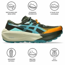 Scarpe da trail Asics Trabuco Max 5 Vintage Khaki Foggy Teal