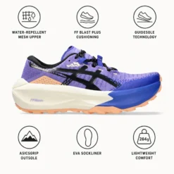Scarpe da trail Asics Trabuco Max 5 Wmn Amethyst Black