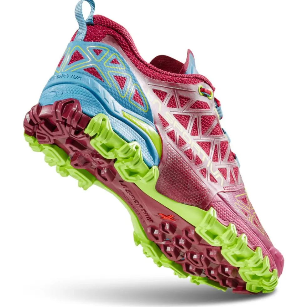 Scarpe da trail La Sportiva Bushido II Woman Red Plum Topaz