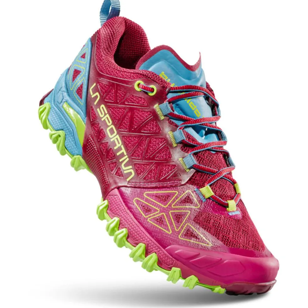 Scarpe da trail La Sportiva Bushido II Woman Red Plum Topaz