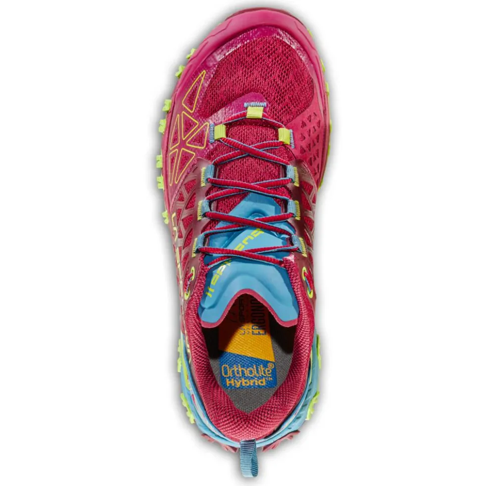 Scarpe da trail La Sportiva Bushido II Woman Red Plum Topaz