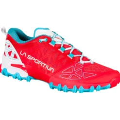 Scarpe da trail La Sportiva Bushido II Woman Hibiscus Malibu Blue