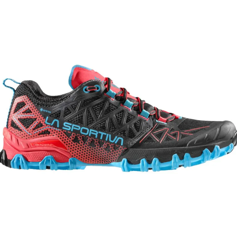 Scarpe da trail La Sportiva Bushido II Woman Gore-Tex Black Hibiscus