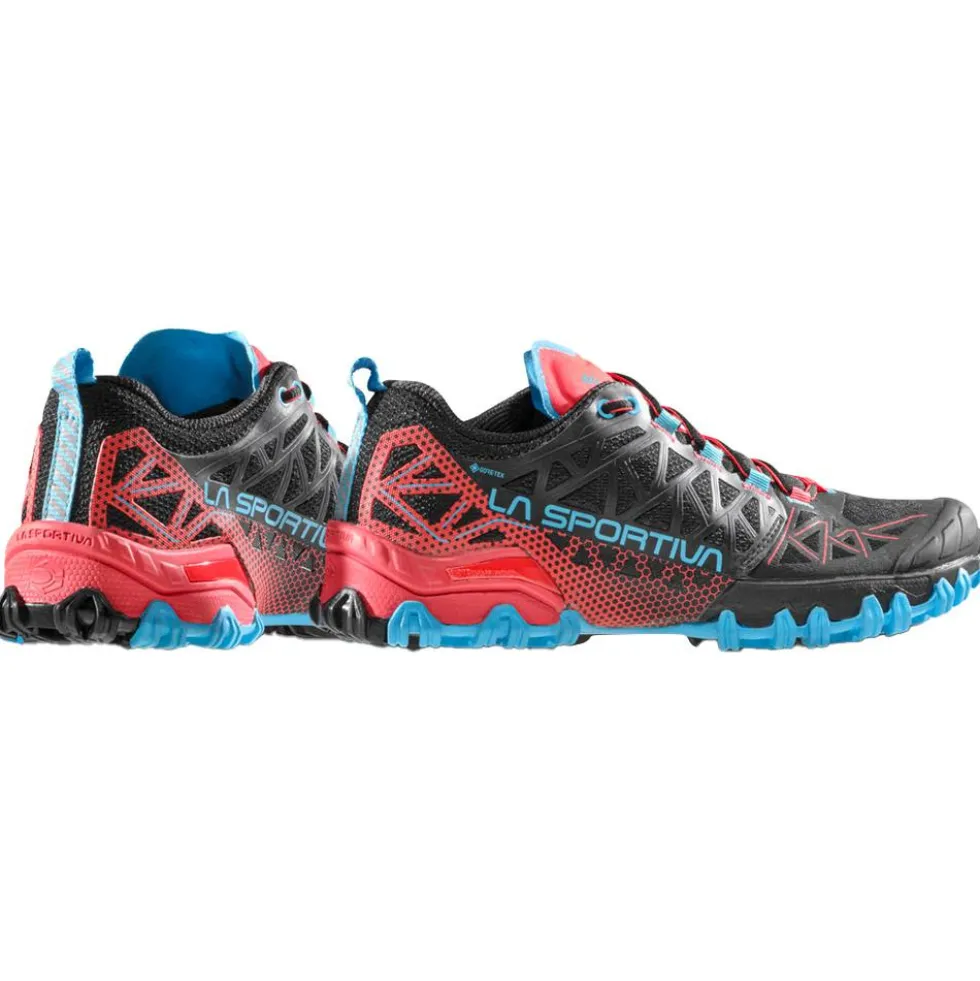 Scarpe da trail La Sportiva Bushido II Woman Gore-Tex Black Hibiscus