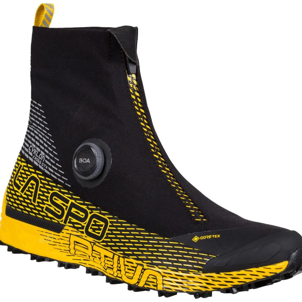 Scarpe da trail La Sportiva Cyklon Cross Gore-Tex Black Yellow