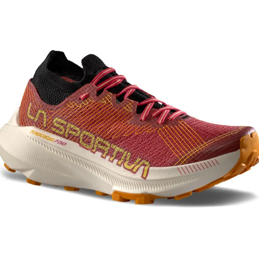 Scarpe da trail La Sportiva Prodigio Pro Woman Mineral Red Banana