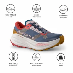 Scarpe da trail La Sportiva Prodigio Max Woman Hurricane Mineral Red