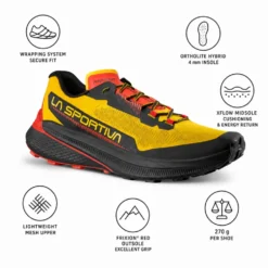Scarpe da trail La Sportiva Prodigio Yellow Black