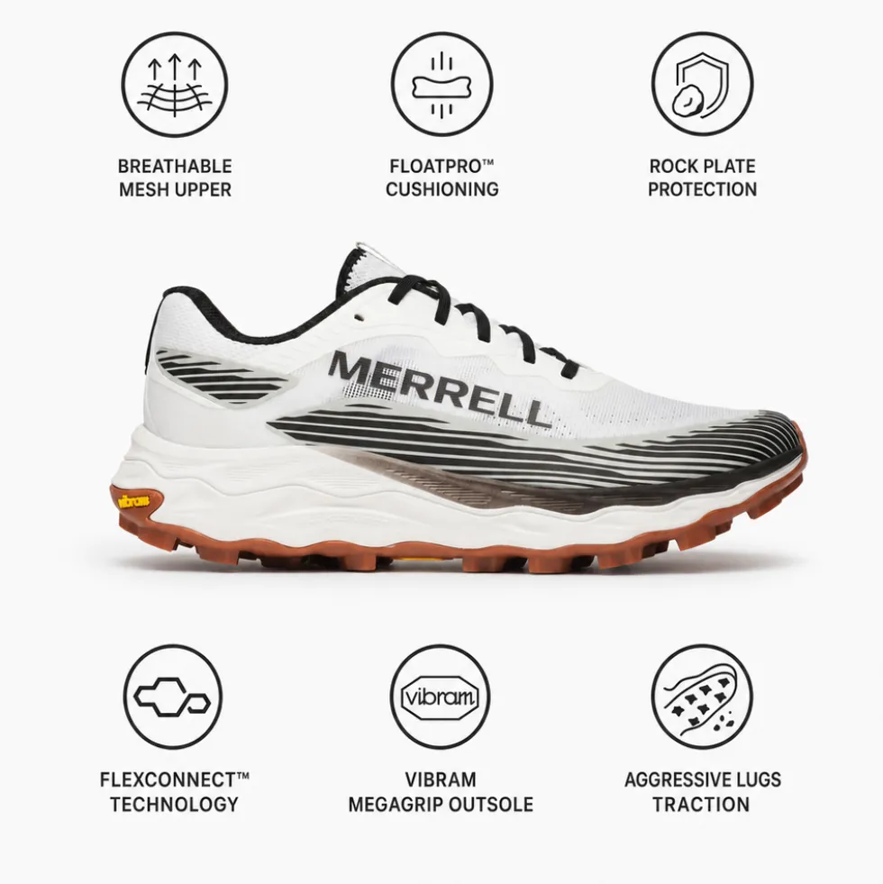 Scarpe da trail Merrell Agility Peak 6 White Black