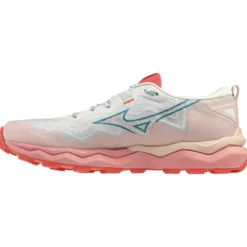 Scarpe da trail Mizuno Wave Daichi 9 W Peach Whip Larkspur Faded Rode