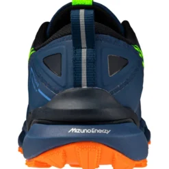 Scarpe da trail Mizuno Wave Daichi 9 Estate Blue Light yellow L.oran