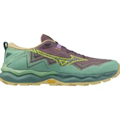 Scarpe da trail Mizuno Wave Daichi 9 W Granite green F.yellow Palekhak