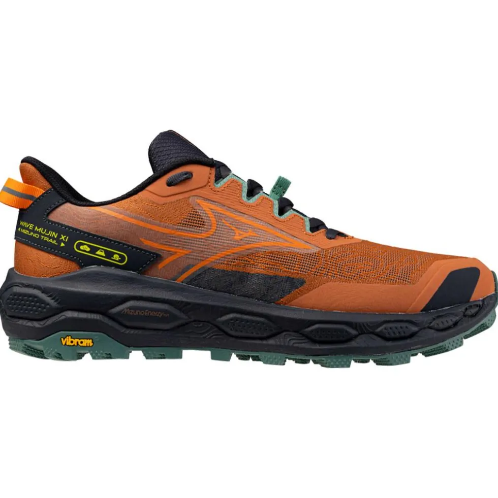 Scarpe da trail Mizuno Wave Mujin 11 Sunburn Autumn sunset Granitegr
