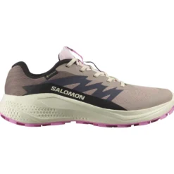 Scarpe da trail Salomon Alphaglide Gore-Tex W Etherea Vanilla Ice Cyclamen