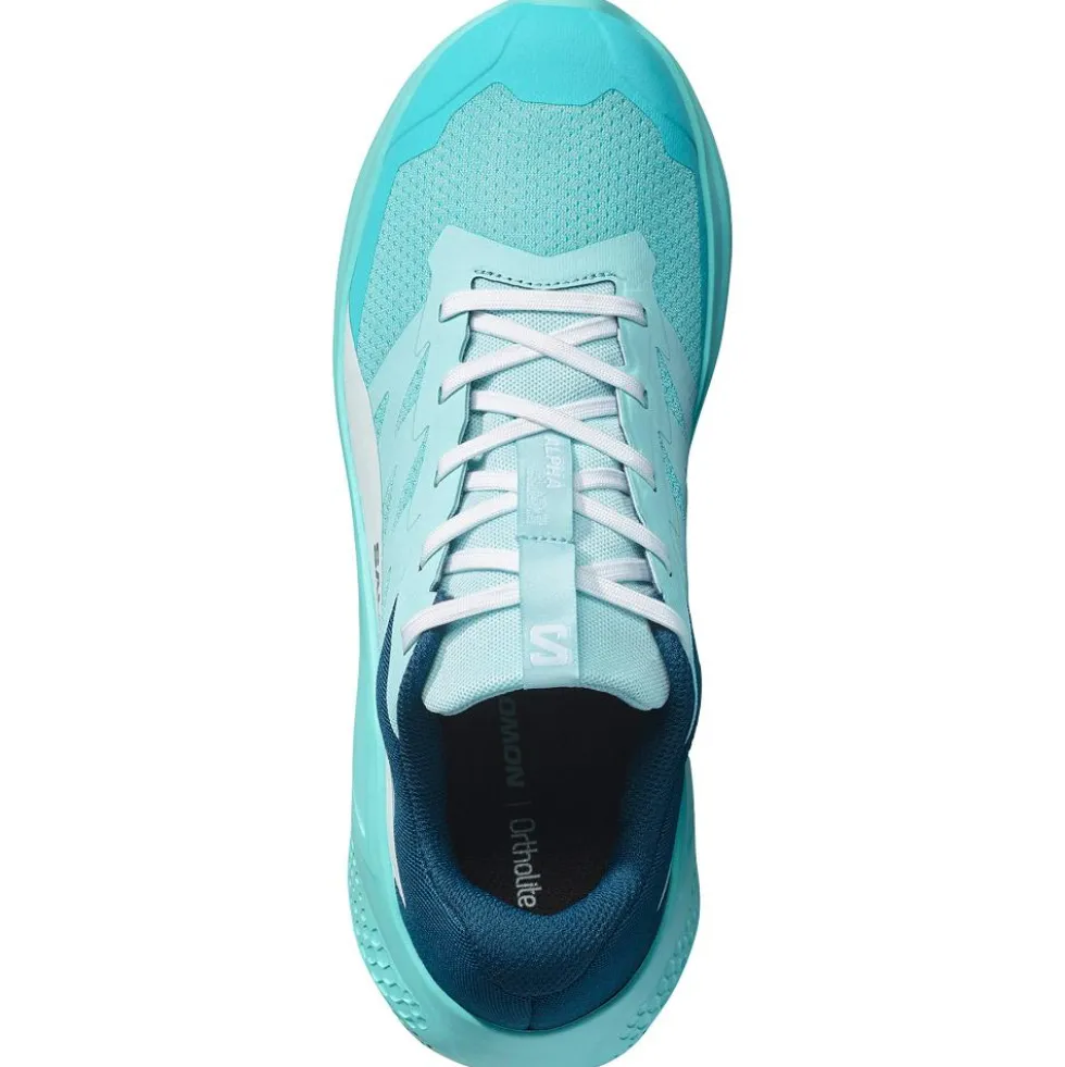 Scarpe da trail Salomon Alphaglide W Blue Curacao Poseidon Aruba Blue