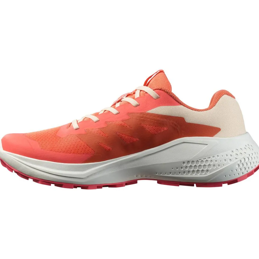 Scarpe da trail Salomon Alphaglide W Emberglow White Rouge Red