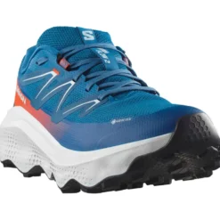 Scarpe da trail Salomon Ultra Flow 2 Gore-Tex Dark Blue Ballad Blue Cherry Tomato