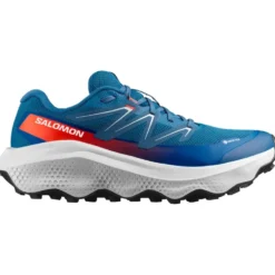 Scarpe da trail Salomon Ultra Flow 2 Gore-Tex Dark Blue Ballad Blue Cherry Tomato
