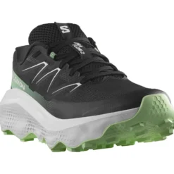 Scarpe da trail Salomon Ultra Flow 2 Black White Patina Green