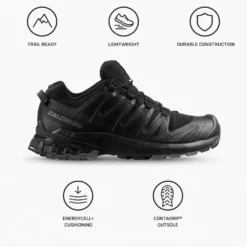 Scarpe da trail Salomon Xa Pro 3D V9 W Black Phantom Pewter