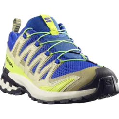 Scarpe da trail Salomon Xa Pro 3D V9 Bluing Bog Acid Lime