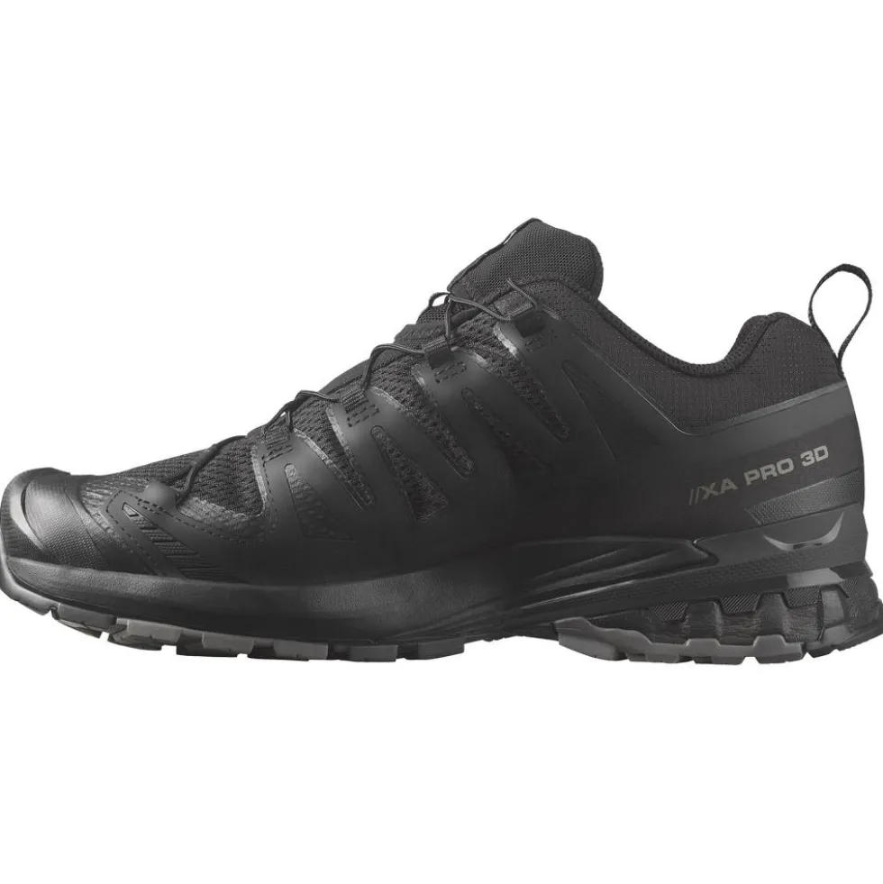Scarpe da trail Salomon Xa Pro 3D V9 Wide Black Phantom Pewter