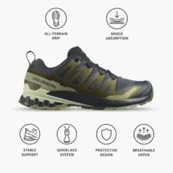 Scarpe da trail Salomon Xa Pro 3D V9 India Ink Olive Night Aloe Wash
