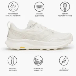 Scarpe da trail Saucony Peregrine 16 Gore Tex Ivory