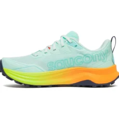 Scarpe da trail Saucony Peregrine 16 Wmn Aqua Citron