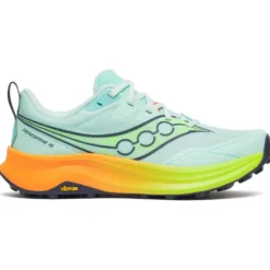 Scarpe da trail Saucony Peregrine 16 Wmn Aqua Citron