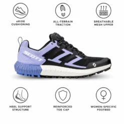 Scarpe da trail Scott Kinabalu 2 Wmn Black Moon Blue