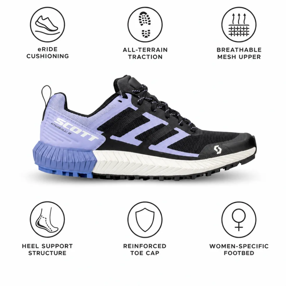 Scarpe da trail Scott Kinabalu 2 Wmn Black Moon Blue