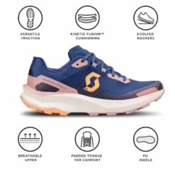 Scarpe da trail Scott W's Kinabalu Trail Indigo Blue Faded Pink