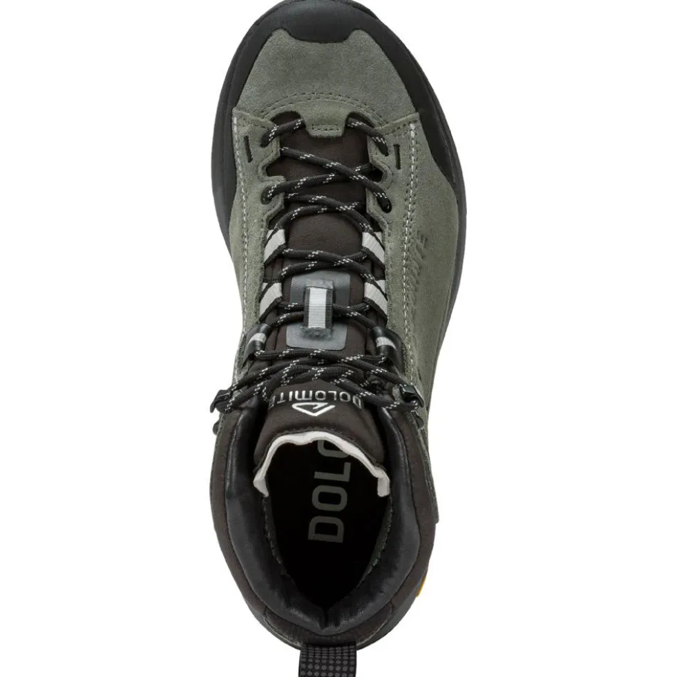 Scarpe escursionismo Dolomite W's Vernale Hike Mid Gore-Tex Silver Green