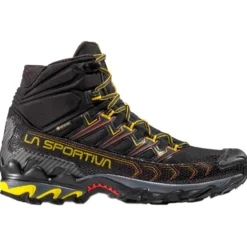 Scarpe escursionismo La Sportiva Ultra Raptor II Mid Gore-Tex Black Yellow