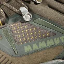 Scarpe escursionismo Mammut Sapuen High Gore-Tex Women dark tin-amber green