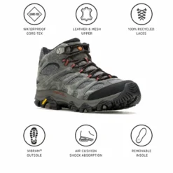 Scarpe escursionismo Merrell Moab 3 Mid Gore-Tex Beluga