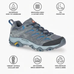 Scarpe escursionismo Merrell Moab 3 Gore-Tex Granite Poseidon