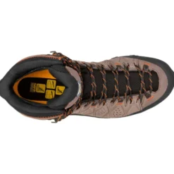 Scarpe escursionismo Salewa Alp Trainer 2 Mid Gore-Tex Wallnut Fluo Orange