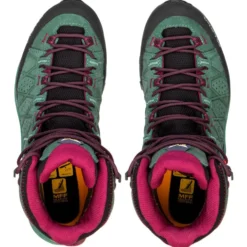 Scarpe escursionismo Salewa Alp Trainer 2 Mid GTX Wmn Duck Green Rhododendon