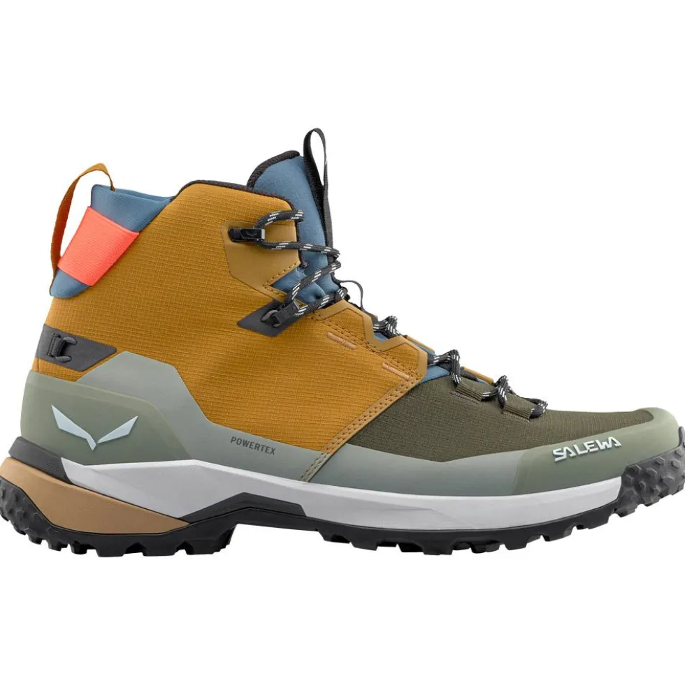 Scarpe escursionismo Salewa Puez 2 Mid PowerTex M Golden Brown Shadow